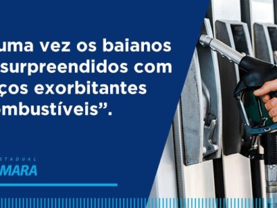 “Mais uma vez os baianos foram surpreendidos com os preços exorbitantes dos combustíveis”, critica Paulo Câmara